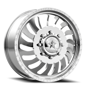 American Force DB06 Wave DBO Polished 20x8.25 -145 8x165.1mm 117mm - Wheelwiz