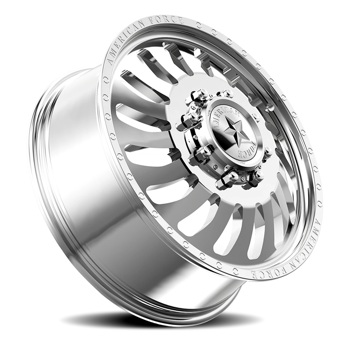 American Force DB06 Wave DBO Polished 22x8.25 +169 8x170mm 125mm - Wheelwiz