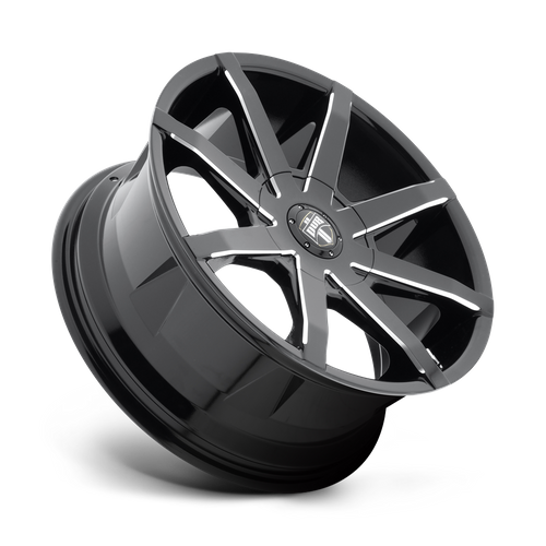 DUB S109 PUSH Gloss Black Milled 20x8.5 +25 6x135|6x139.7mm 87.1mm