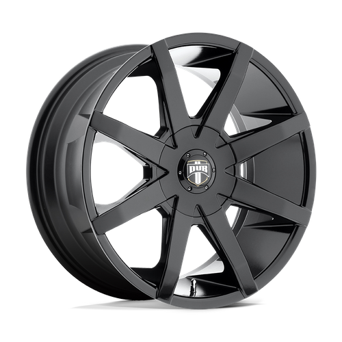 DUB S110 PUSH Gloss Black 20x8.5 +45 5x108|5x114.3mm 72.6mm