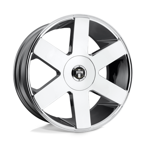 DUB S115 BALLER Chrome 22x9.5 +13 5x115mm 87.1mm
