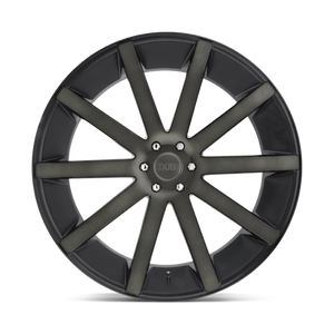 DUB S121 SHOT CALLA Matte Black Double Dark Tint 22x9.5 +20 6x139.7mm 106.1mm