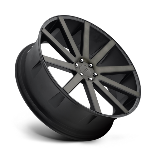 DUB S121 SHOT CALLA Matte Black Double Dark Tint 26x10 +20 6x139.7mm 106.1mm
