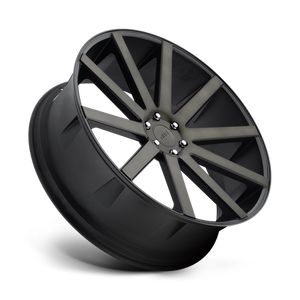 DUB S121 SHOT CALLA Matte Black Double Dark Tint 24x10 +20 6x139.7mm 106.1mm