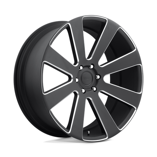 DUB S187 8-BALL Matte Black Milled 22x9.5 +30 6x135mm 87.1mm