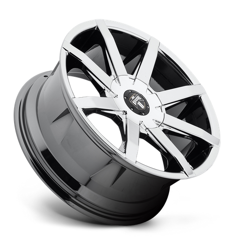 DUB S201 PUSH Chrome Plated 22x9.5 +25 6x135|6x139.7mm 87.1mm