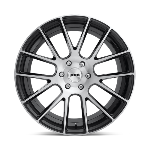 DUB S206 LUXE Gloss Black Brushed 22x9.5 +30 6x139.7mm 78.1mm