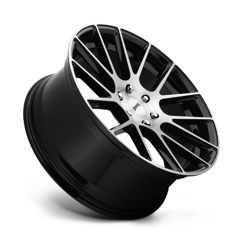 DUB S206 LUXE Gloss Black Brushed 22x9.5 +30 6x139.7mm 78.1mm