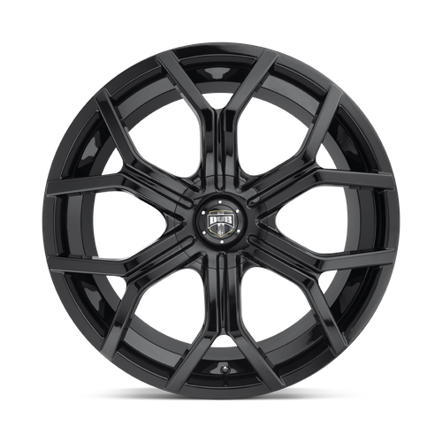 DUB S208 ROYALTY Gloss Black 22x9.5 +30 6x120|6x132mm 74.5mm