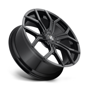 DUB S208 ROYALTY Gloss Black 22x9.5 +30 6x120|6x132mm 74.5mm