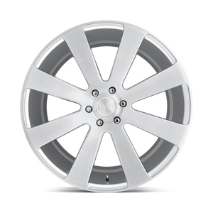DUB S213 8-BALL Gloss Silver Brushed 22x9.5 +20 6x139.7mm 78.1mm - Wheelwiz