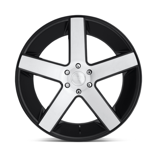 DUB S217 BALLER Gloss Black Brushed 24x10 +30 6x135mm 87.1mm