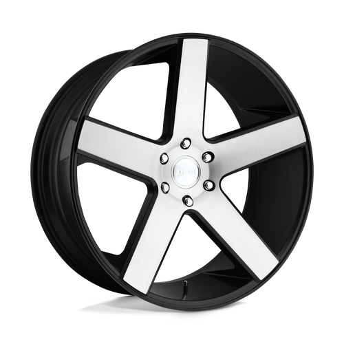 DUB S217 BALLER Gloss Black Brushed 24x10 +30 6x135mm 87.1mm