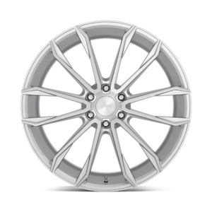 DUB S248 CLOUT Gloss Silver Brushed 24x10 +30 6x139.7mm 106.1mm