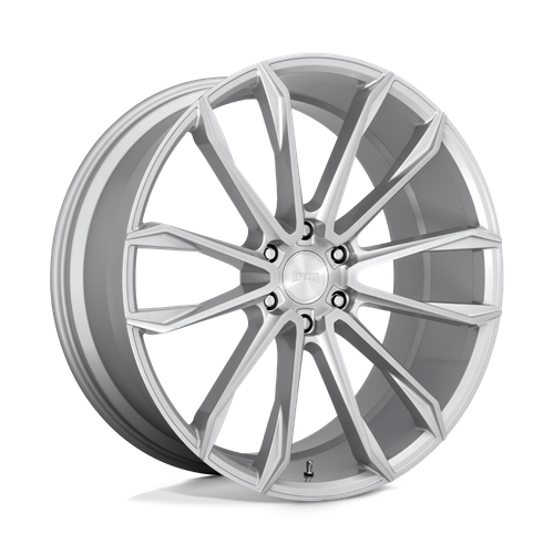 DUB S248 CLOUT Gloss Silver Brushed 24x10 +30 6x139.7mm 106.1mm