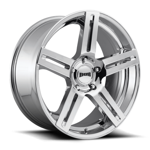 DUB S249 ROC Chrome Plated 22x9.5 +25 5x139.7mm 78.1mm - WheelWiz