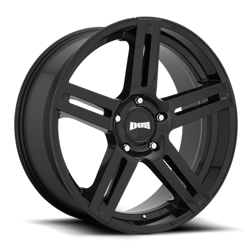 DUB S250 ROC Gloss Black 24x10 +10 5x127mm 78.1mm - WheelWiz