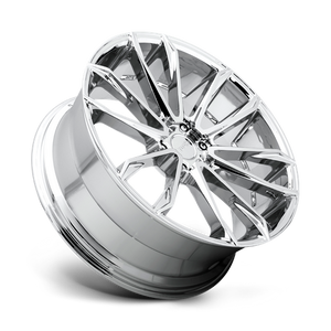 DUB S251 CLOUT Chrome Plated 24x10 +30 6x135mm 87.1mm