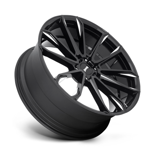 DUB S252 CLOUT Gloss Black Milled 24x10 +30 6x135mm 87.1mm