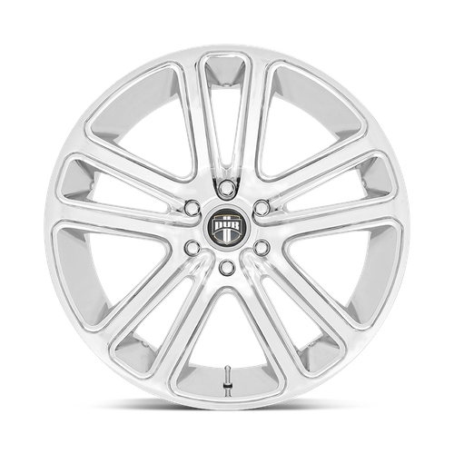 DUB S254 FLEX Chrome 24x10 +30 6x139.7mm 78.1mm - Wheelwiz