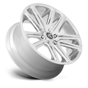 DUB S254 FLEX Chrome 24x10 +30 6x139.7mm 78.1mm - Wheelwiz