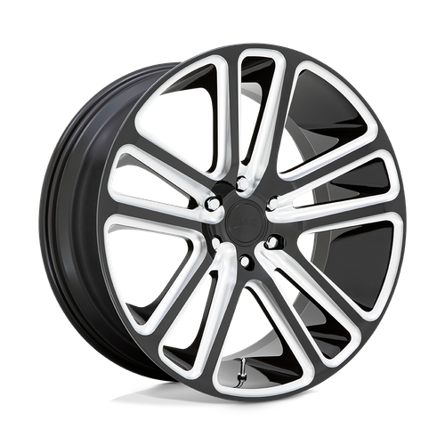 DUB S255 FLEX Gloss Black Milled 22x9.5 +30 6x135mm 87.1mm