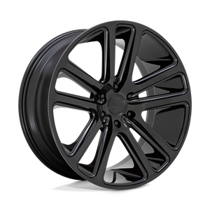 DUB S256 FLEX Gloss Black 22x9.5 +25 6x139.7mm 106.1mm - Wheelwiz