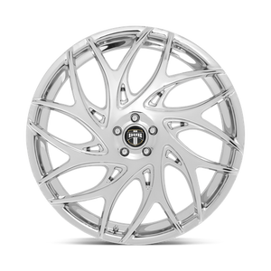 DUB S258 G.O.A.T. Chrome 20x9 +35 5x114.3mm 72.6mm - Wheelwiz