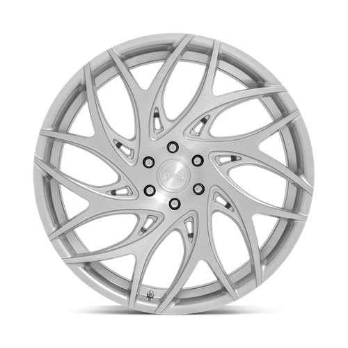 DUB S261 G.O.A.T. Silver Brushed Face 24x10 +10 5x127mm 78.1mm