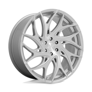 DUB S261 G.O.A.T. Silver Brushed Face 24x10 +10 5x127mm 78.1mm