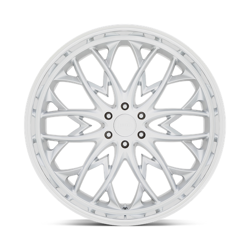 DUB S264 OG Silver W/ Diamond Cut Lip 26x10 +30 6x135mm 87.1mm