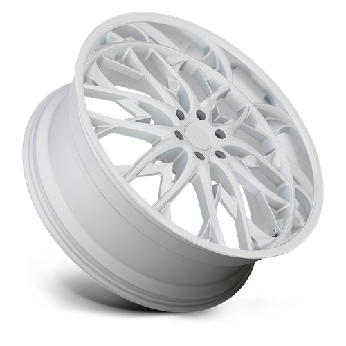 DUB S264 OG Silver W/ Diamond Cut Lip 26x10 +30 6x135mm 87.1mm