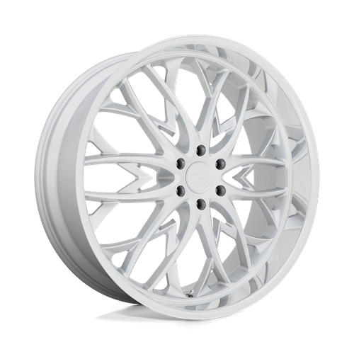 DUB S264 OG Silver W/ Diamond Cut Lip 22x9.5 +25 6x139.7mm 106.1mm