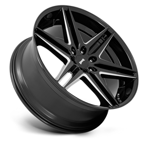 DUB S267 DIRTY DOG Glossy Black Milled 26x10 +25 6x139.7mm 106.1mm