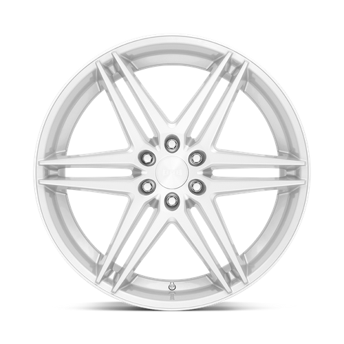 DUB S270 DIRTY DOG Silver W/ Brushed Face 24x10 +25 6x139.7mm 106.1mm - Wheelwiz