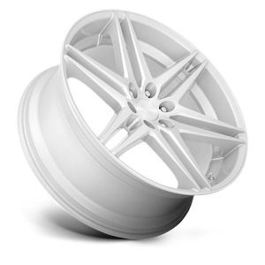 DUB S270 DIRTY DOG Silver W/ Brushed Face 24x10 +25 6x139.7mm 106.1mm - Wheelwiz