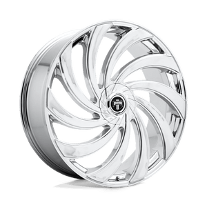 DUB  Chrome Plated 24x9 +01 Custom 78.1mm - Wheelwiz