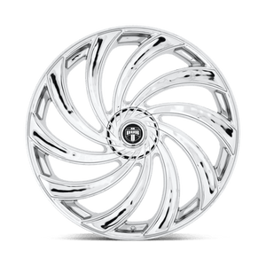 DUB  Chrome Plated 24x9 +01 Custom 78.1mm - Wheelwiz