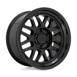 Black Rhino DELTA Gloss Black 18x9.5 +12 6x114.3mm 76.1mm - WheelWiz