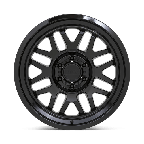 Black Rhino DELTA Gloss Black 17x9.5 -18 5x127mm 71.5mm - Wheelwiz