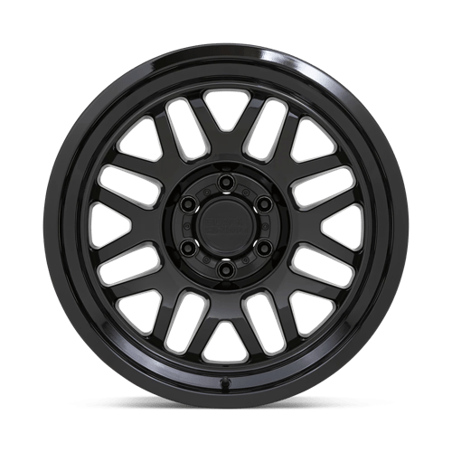 Black Rhino DELTA Gloss Black 17x9.5 +12 5x127mm 71.5mm - Wheelwiz