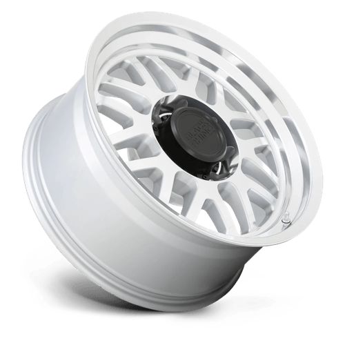 Black Rhino DELTA Gloss Silver W Mirror Face&lip 20x9.5 -18 8x170mm 125.1mm - Wheelwiz