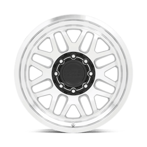 Black Rhino DELTA Gloss Silver W Mirror Face&lip 20x9.5 -18 8x170mm 125.1mm - Wheelwiz