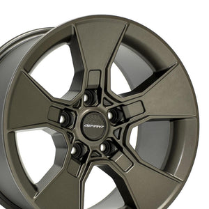 Defiant DF02 Bronze  17x8.5 +12 5x127mm 71.5mm