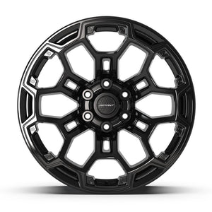 Defiant DF03 Gloss Black 20x9 -12 6x139.7|N/Amm 78.1mm - Wheelwiz