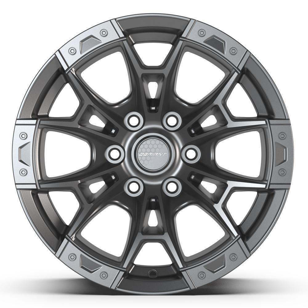 Defiant DF04 Satin Gunmetal 20x9 +12 6x135|N/Amm 87.1mm - Wheelwiz