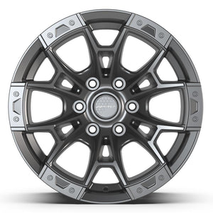 Defiant DF04 Satin Gunmetal 20x9 +12 6x135|N/Amm 87.1mm - Wheelwiz