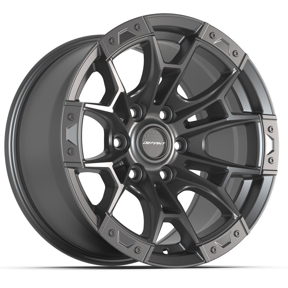 Defiant DF04 Satin Gunmetal 20x9 +12 6x135|N/Amm 87.1mm - Wheelwiz