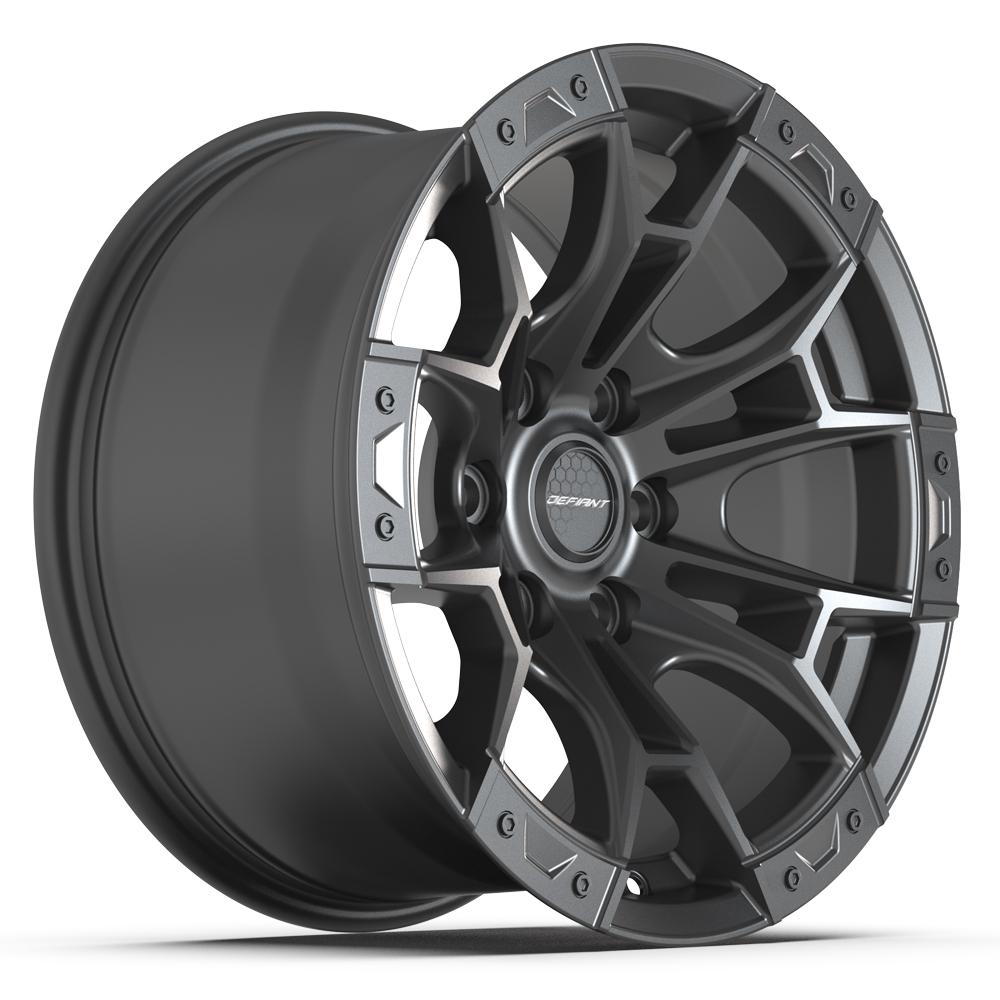Defiant DF04 Satin Gunmetal 20x9 +12 6x135|N/Amm 87.1mm - Wheelwiz
