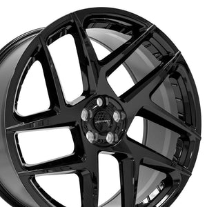 Defiant DF05 Gloss Black 22x10.0 +37 5x108mm 63.4mm